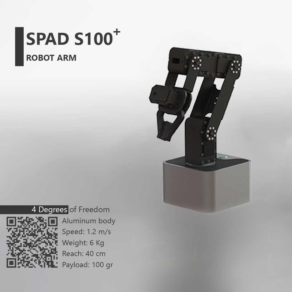 خرید ربات آموزشی مخصوص دانشگاه ها و آزمایشگاه کنترل بازوی ربات آموزشی